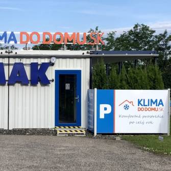 Nový showroom KLIMADODOMU.sk v Nitre