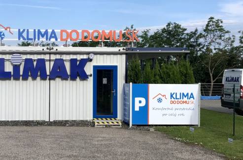 Nov showroom KLIMADODOMU.sk v Nitre