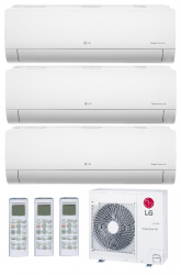 Multisplit LG (2,0/2,0/3,5 kW)  PM07SP.NSJ/PM07SP.NSJ/PC12SQ.NSJ + MU3R21.UE0