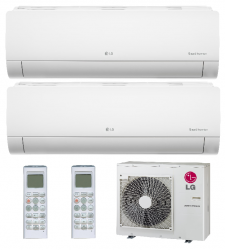 Multisplit LG (2,0/2,0 kW) PM07SP.NSJ/PM07SP.NSJ + MU2R15.UL0