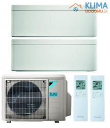 Multisplit DAIKIN (2,5 / 2,5 kW) Stylish + Stylish - FTXA25AW/FTXA25AW + 2MXM40A